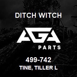 499-742 Ditch Witch TINE, TILLER L | AGA Parts