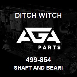 499-854 Ditch Witch SHAFT AND BEARI | AGA Parts