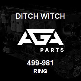 499-981 Ditch Witch RING | AGA Parts