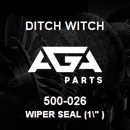 500-026 Ditch Witch WIPER SEAL (1" ) | AGA Parts