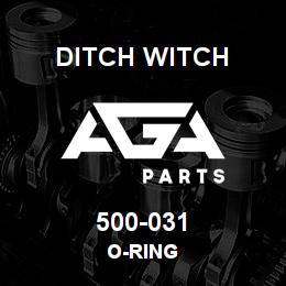 500-031 Ditch Witch O-RING | AGA Parts