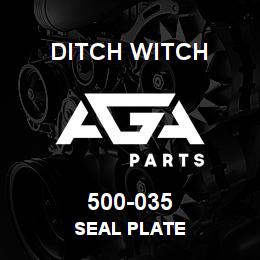 500-035 Ditch Witch SEAL PLATE | AGA Parts