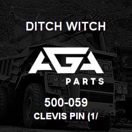 500-059 Ditch Witch CLEVIS PIN (1/ | AGA Parts