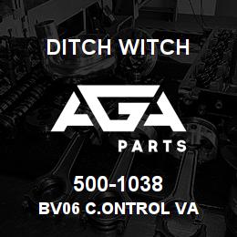 500-1038 Ditch Witch BV06 C.ONTROL VA | AGA Parts