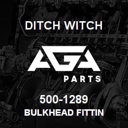 500-1289 Ditch Witch BULKHEAD FITTIN | AGA Parts