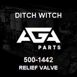 500-1442 Ditch Witch RELIEF VALVE | AGA Parts