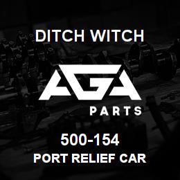 500-154 Ditch Witch PORT RELIEF CAR | AGA Parts