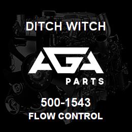 500-1543 Ditch Witch FLOW CONTROL | AGA Parts