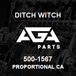 500-1567 Ditch Witch PROPORTIONAL CA | AGA Parts