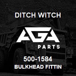 500-1584 Ditch Witch BULKHEAD FITTIN | AGA Parts