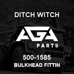 500-1585 Ditch Witch BULKHEAD FITTIN | AGA Parts