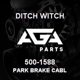 500-1588 Ditch Witch PARK BRAKE CABL | AGA Parts