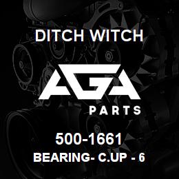 500-1661 Ditch Witch BEARING- C.UP - 6 | AGA Parts