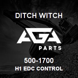 500-1700 Ditch Witch H1 EDC CONTROL | AGA Parts