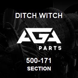 500-171 Ditch Witch SECTION | AGA Parts