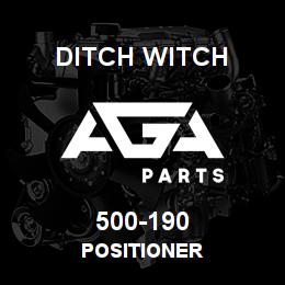500-190 Ditch Witch POSITIONER | AGA Parts