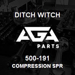 500-191 Ditch Witch COMPRESSION SPR | AGA Parts
