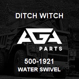500-1921 Ditch Witch WATER SWIVEL | AGA Parts