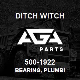 500-1922 Ditch Witch BEARING, PLUMBI | AGA Parts
