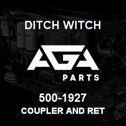 500-1927 Ditch Witch COUPLER AND RET | AGA Parts