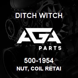 500-1954 Ditch Witch NUT, COIL RETAI | AGA Parts