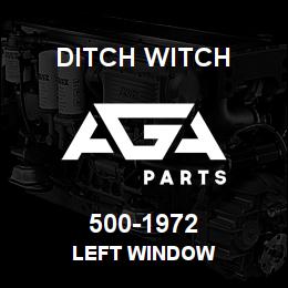 500-1972 Ditch Witch LEFT WINDOW | AGA Parts
