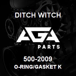 500-2009 Ditch Witch O-RING/GASKET K | AGA Parts