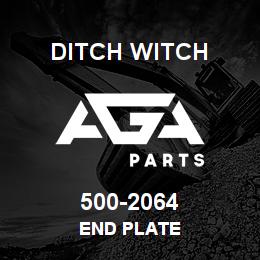 500-2064 Ditch Witch END PLATE | AGA Parts