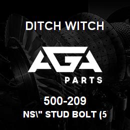 500-209 Ditch Witch NS" STUD BOLT (5 | AGA Parts