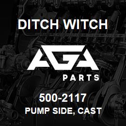 500-2117 Ditch Witch PUMP SIDE, CAST | AGA Parts