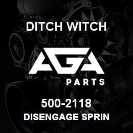 500-2118 Ditch Witch DISENGAGE SPRIN | AGA Parts