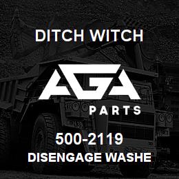 500-2119 Ditch Witch DISENGAGE WASHE | AGA Parts