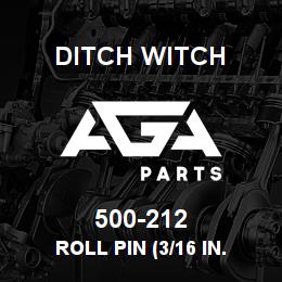 500-212 Ditch Witch ROLL PIN (3/16 IN. | AGA Parts