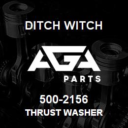 500-2156 Ditch Witch THRUST WASHER | AGA Parts