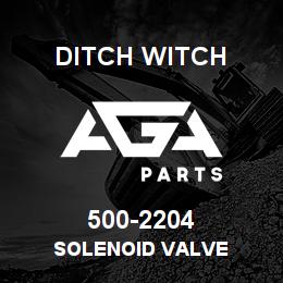 500-2204 Ditch Witch SOLENOID VALVE | AGA Parts
