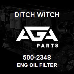 500-2348 Ditch Witch ENG OIL FILTER | AGA Parts