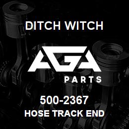 500-2367 Ditch Witch HOSE TRACK END | AGA Parts