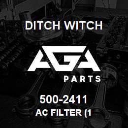 500-2411 Ditch Witch AC FILTER (1 | AGA Parts