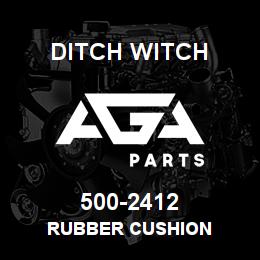 500-2412 Ditch Witch RUBBER CUSHION | AGA Parts