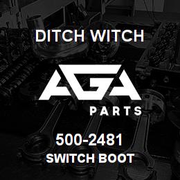 500-2481 Ditch Witch SWITCH BOOT | AGA Parts