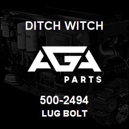 500-2494 Ditch Witch LUG BOLT | AGA Parts