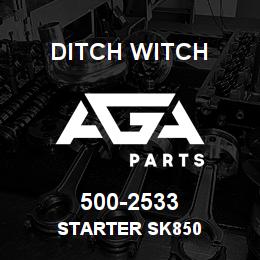 500-2533 Ditch Witch starter sk850 | AGA Parts