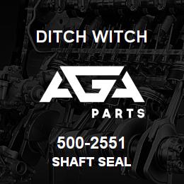 500-2551 Ditch Witch SHAFT SEAL | AGA Parts