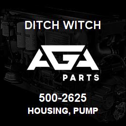 500-2625 Ditch Witch HOUSING, PUMP | AGA Parts