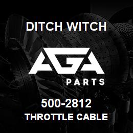 500-2812 Ditch Witch THROTTLE CABLE | AGA Parts