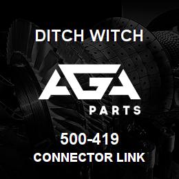 500-419 Ditch Witch CONNECTOR LINK | AGA Parts