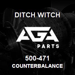 500-471 Ditch Witch COUNTERBALANCE | AGA Parts
