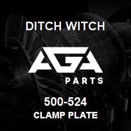 500-524 Ditch Witch CLAMP PLATE | AGA Parts