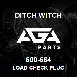 500-564 Ditch Witch LOAD CHECK PLUG | AGA Parts