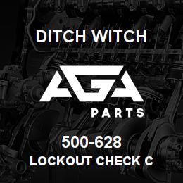 500-628 Ditch Witch LOCKOUT CHECK C | AGA Parts